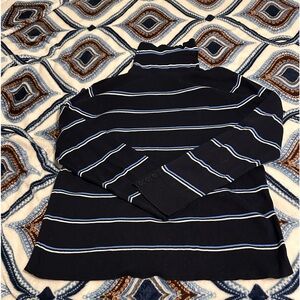 Talbots ribbed cotton turtleneck